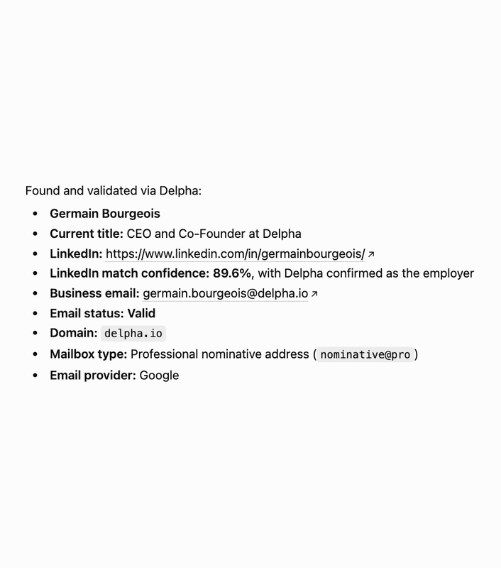 Delpha screenshot